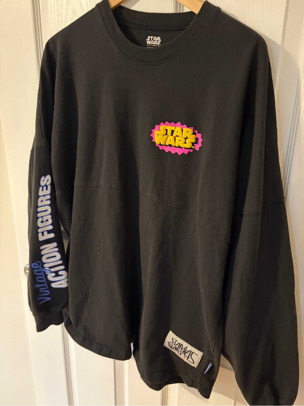 Star Wars Black Spirit Jersey Graphic Long Sleeve
